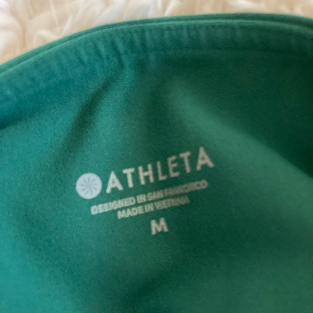 Athleta Green Patterned Leggings - image 3